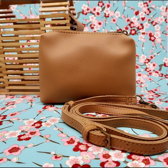 RARE UNIQUE SMALL BAMBOO SATCHEL CROSSBODY - Picture 4 of 8